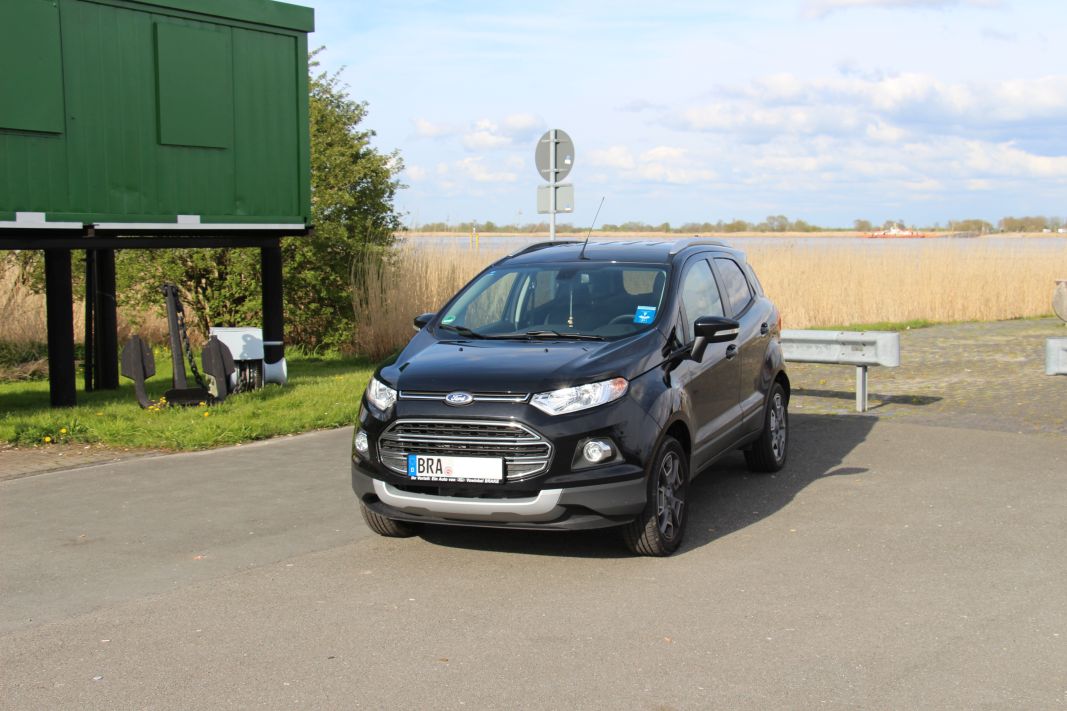 Der Ecosport auf "Sommerschlappen", bei bestem Wetter