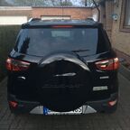 Das Heck meines Ecosport, mit "Buckel"