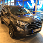 Mein "Neuer EcoSport Titanium" von vorne